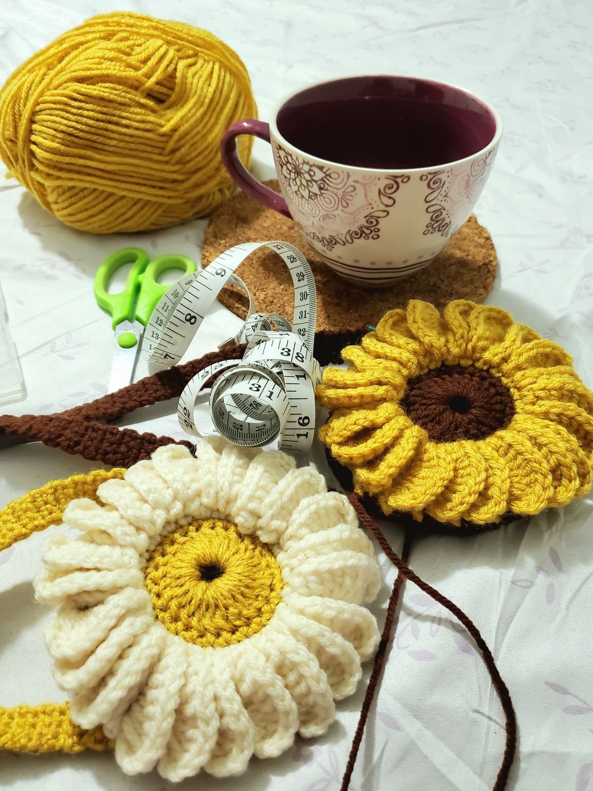 crochet cup cozy pattern