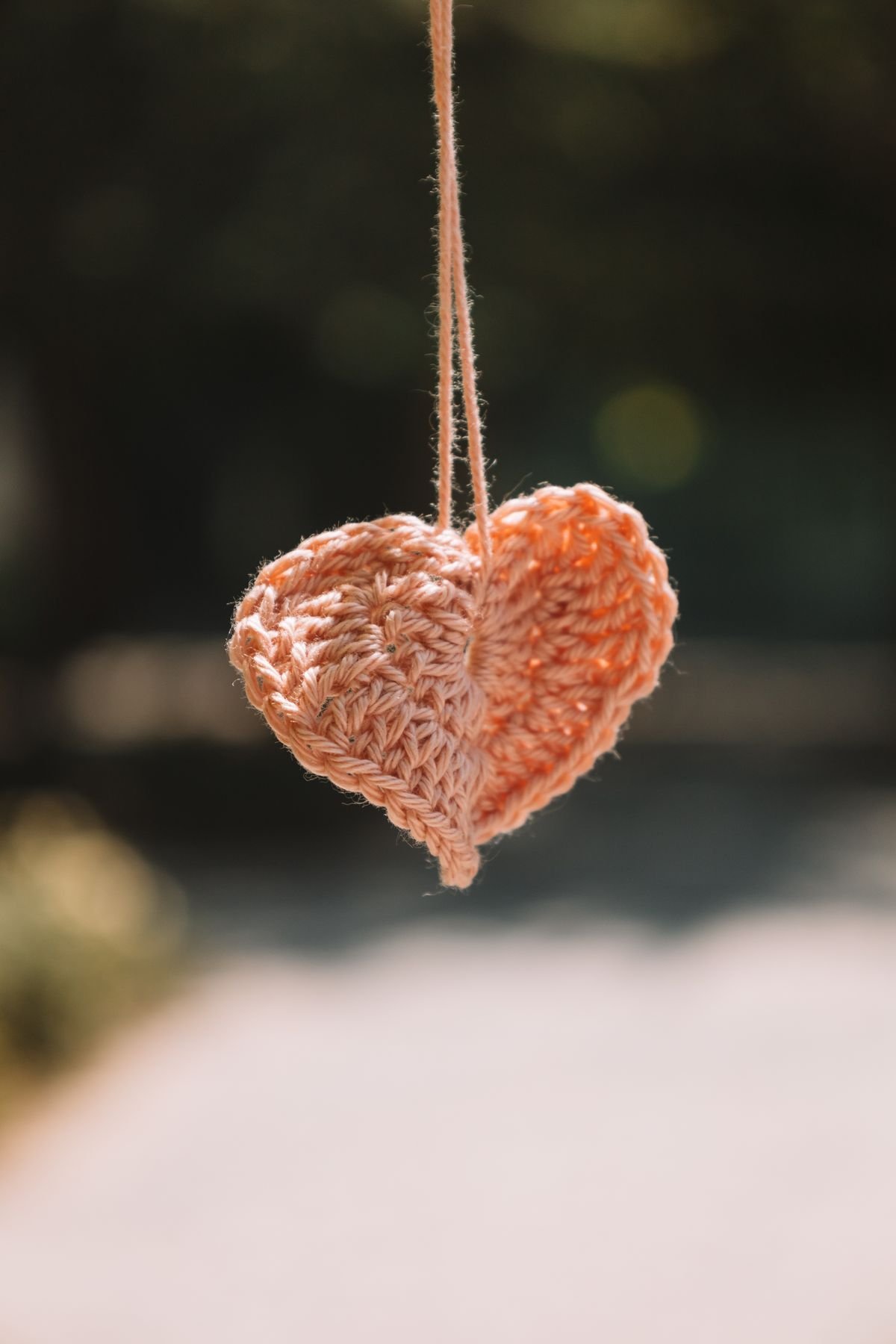 crochet heart pattern